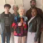 Dame Stephanie Shirley’s interview was the main feature in the film, shot by Turab Shah, Other Cinemas with Jake Pentland, technician, in Dame Stephanie’s residence.