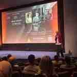 Angela Payne introduces the Cricklewood Town Team, partners, schools, film crew and others involved in the project.