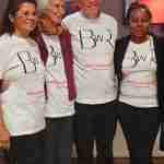 Danny Maher, Chair of the Cricklewood Town Team (CTT), Angela Payne Director CTT, Amanda Beasley, CTT and Amanda Epe, film director celebrating a SOLD OUT successful film screening.