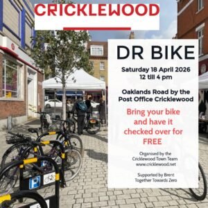 Get Your Bike Road-Ready for Spring: Free ‘Dr Bike’ Health Checks in Cricklewood!