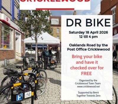 Get Your Bike Road-Ready for Spring: Free ‘Dr Bike’ Health Checks in Cricklewood!