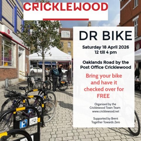 Get Your Bike Road-Ready for Spring: Free ‘Dr Bike’ Health Checks in Cricklewood!