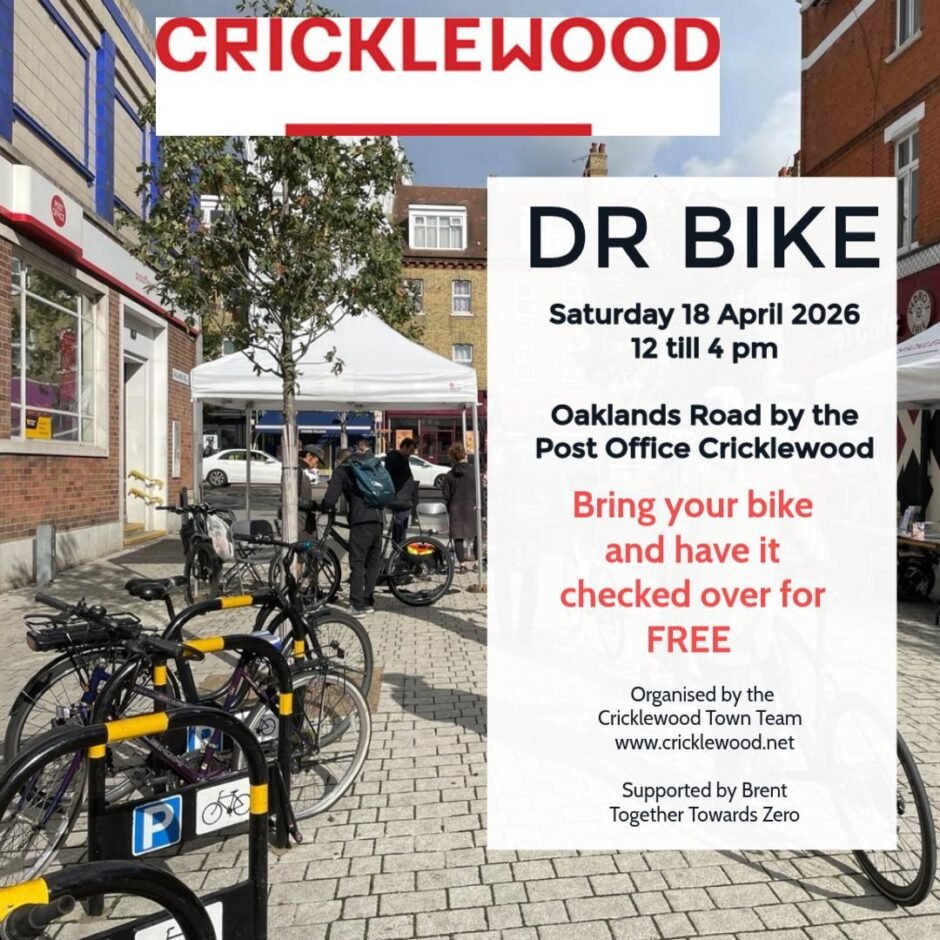 Get Your Bike Road-Ready for Spring: Free ‘Dr Bike’ Health Checks in Cricklewood!