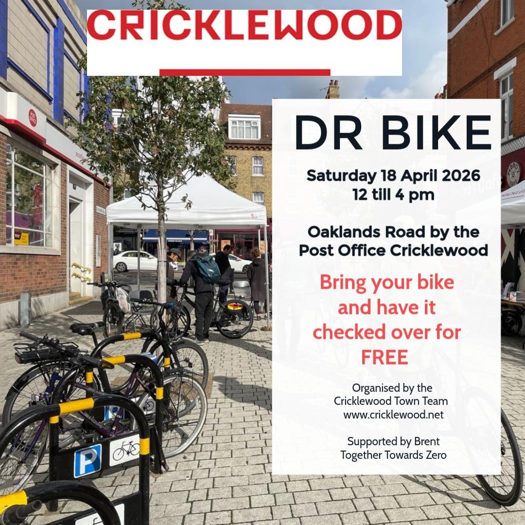 Get Your Bike Road-Ready for Spring: Free ‘Dr Bike’ Health Checks in Cricklewood!